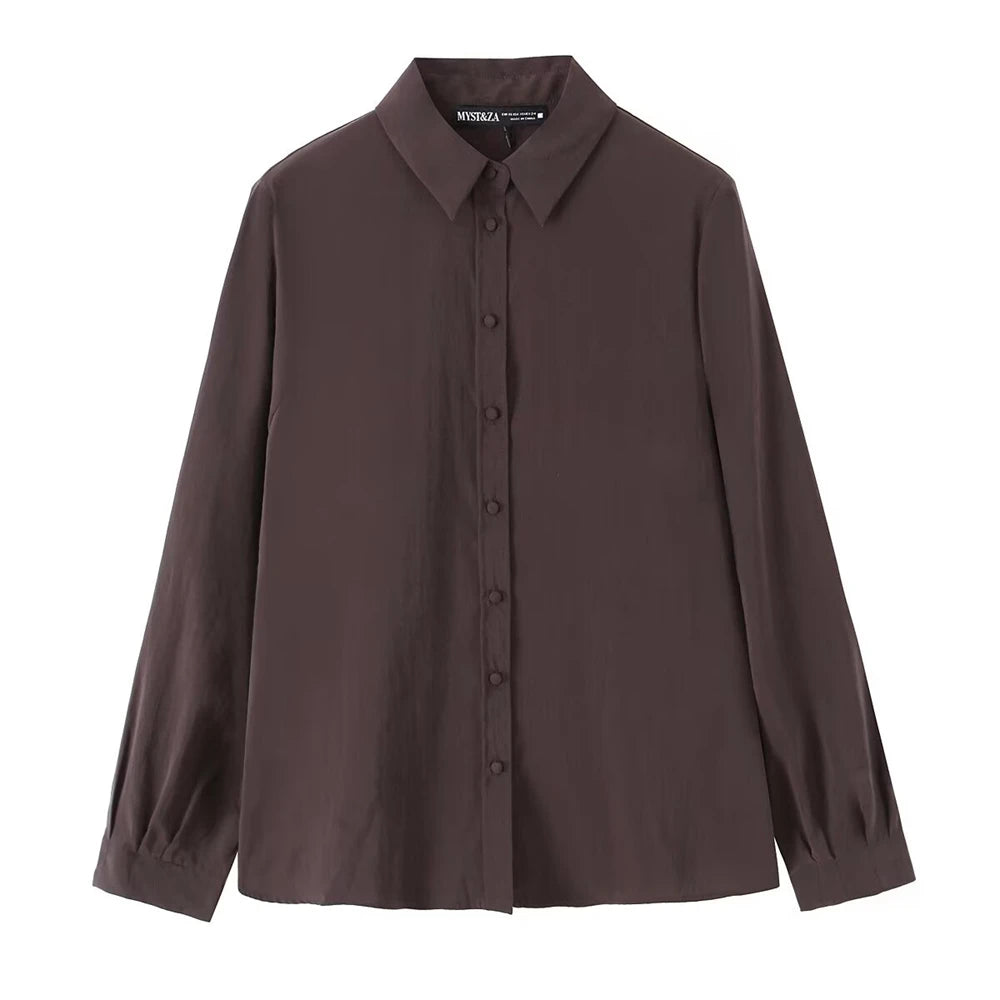 Naisten pitkähihainen drape paita