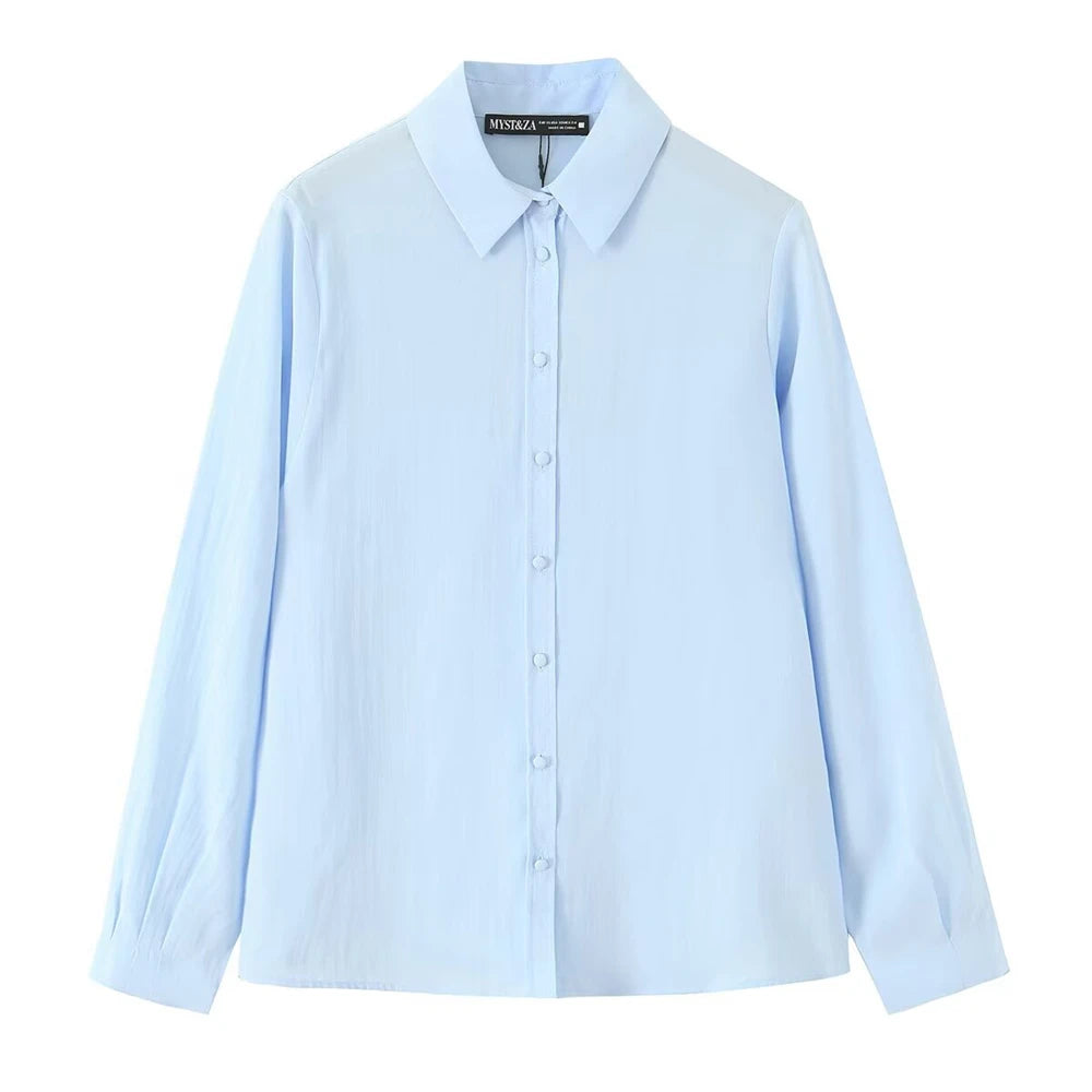 Naisten pitkähihainen drape paita