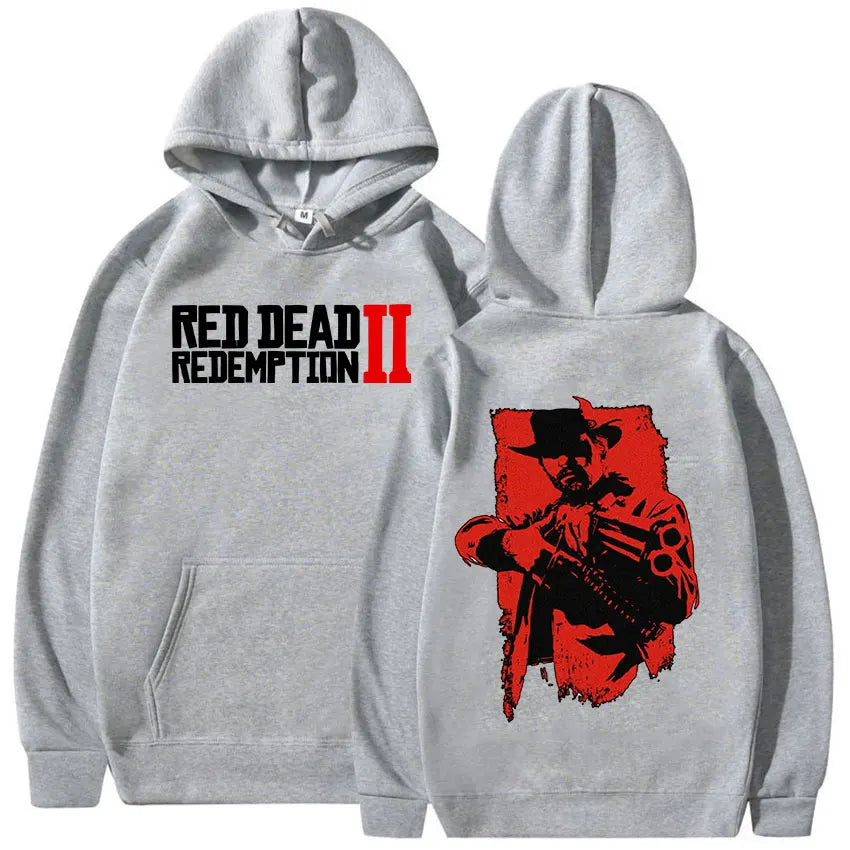 Red dead redemption 2 style hoodie