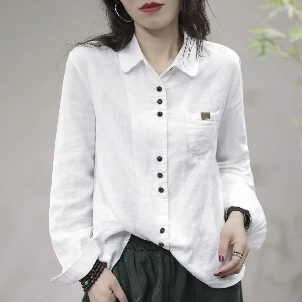 Naisten muodikas puuvillainen T-paita