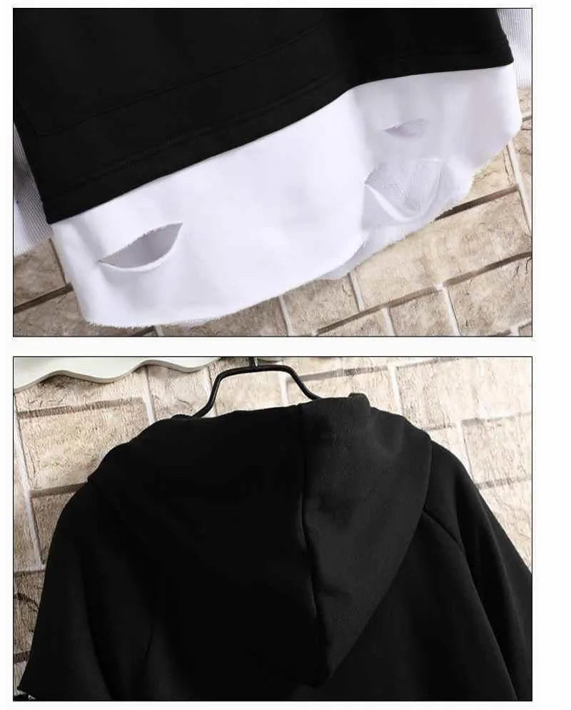 Miesten vapaa-ajan hupparit korealaistyyli