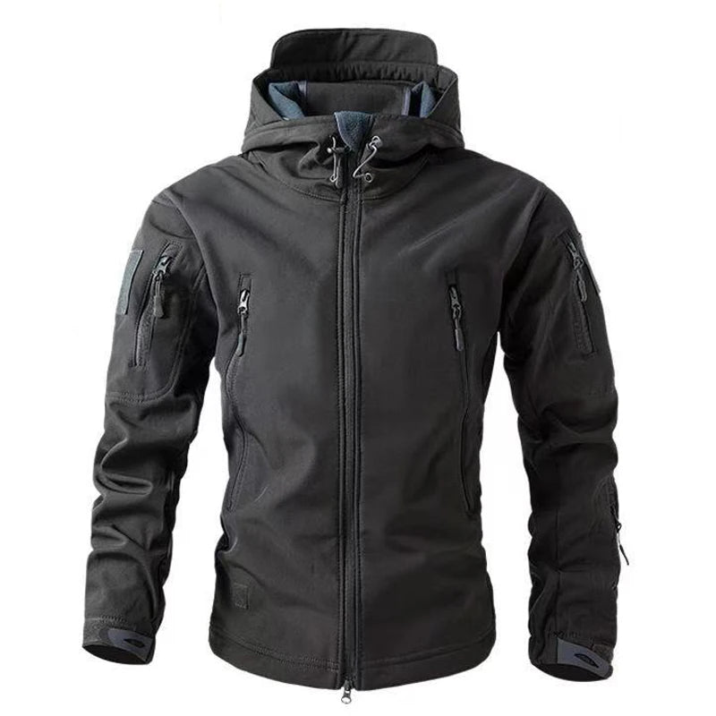 Miesten softshell fleecetakki