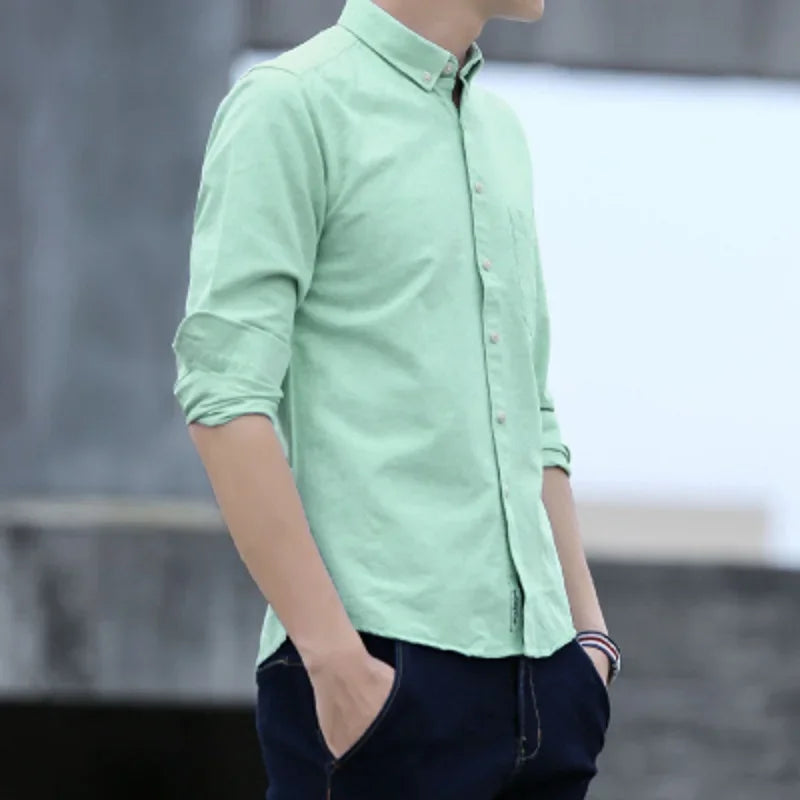 Miesten klassinen kauluspaita