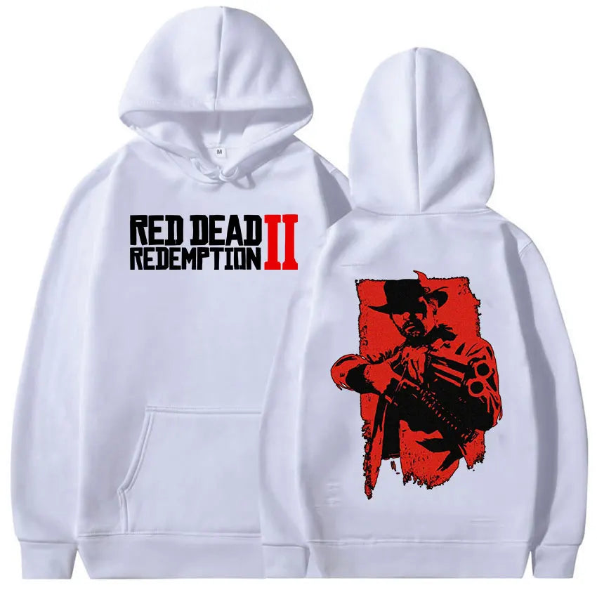 Red dead redemption 2 style hoodie