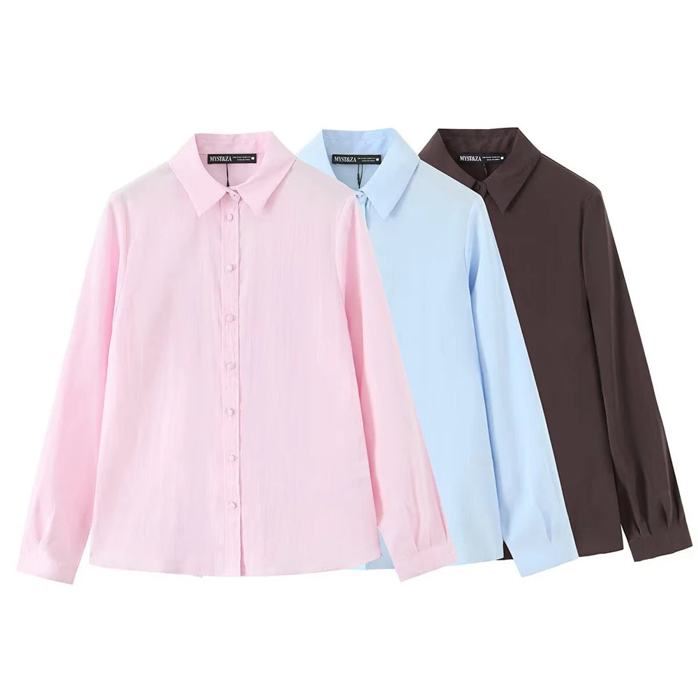 Naisten pitkähihainen drape paita