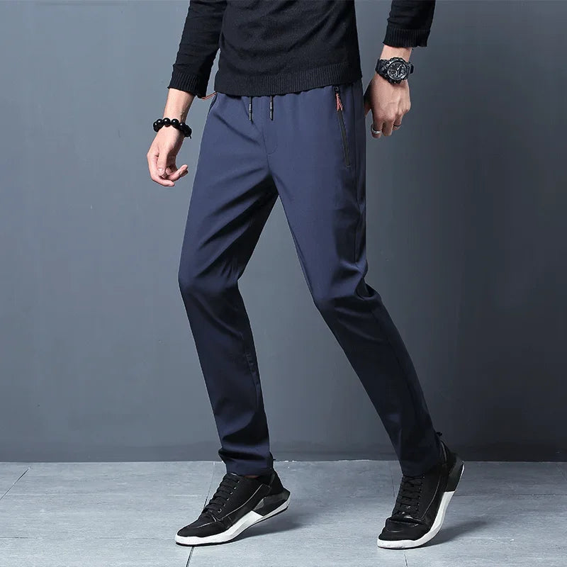 Miesten slim fit joggerit korealaistyyli